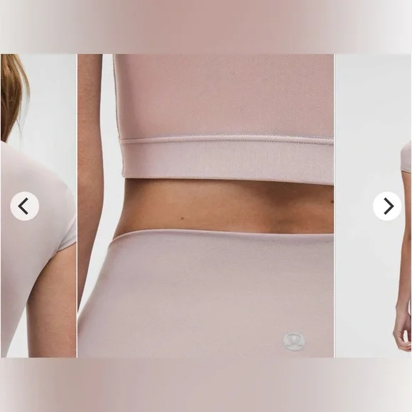 Lululemon SET Align Skort & Nulu Mesh-Back Baby Tee, Sz 2 SET - Picture 5 of 14